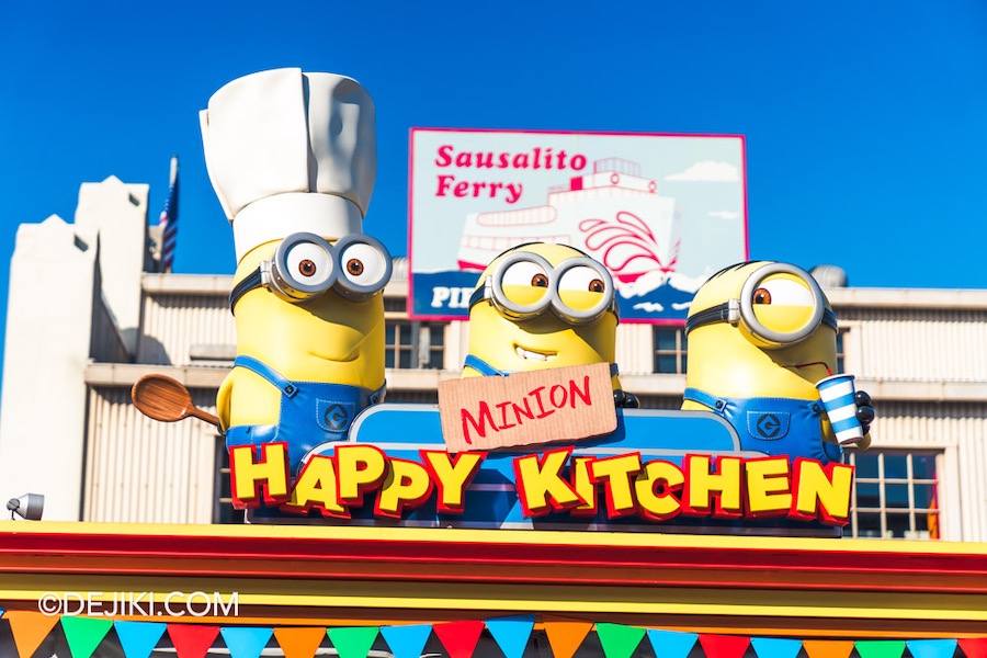 Universal Studios Japan Minion Park Carts Happy Minion Kitchen