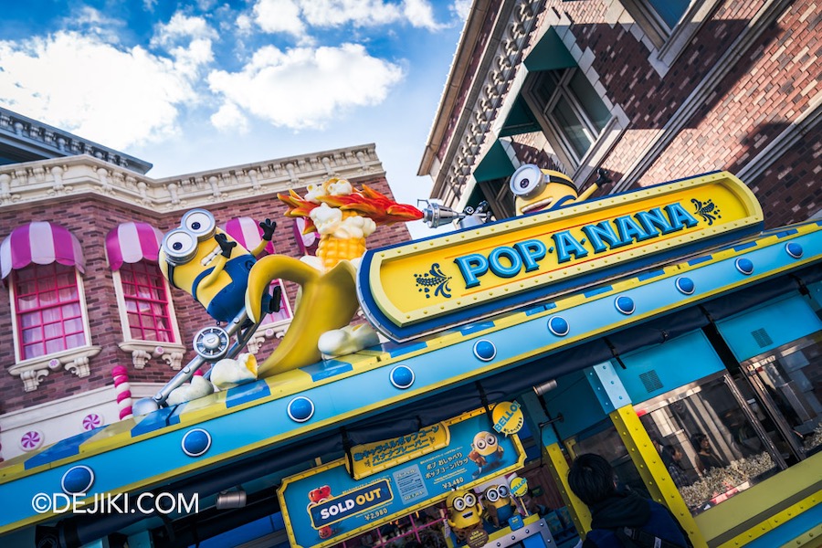 Universal Studios Japan Minion Park Carts Pop A Nana