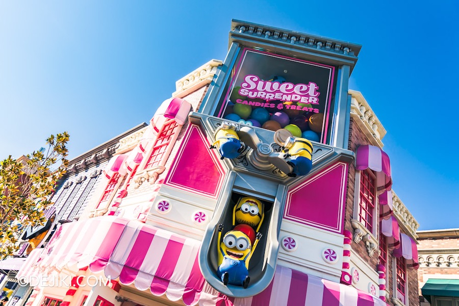 Universal Studios Japan Minion Park Marketplace Store Facade Sweet Surrender