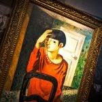 National Gallery Singapore 2025 City of Others exhibition Woman in Red painting Kanae sq