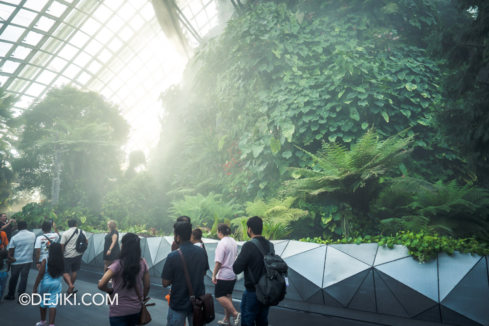 Gardens by the Bay Cloud Forest featuring Jurassic World The Experience sneak peek Aviary Attack