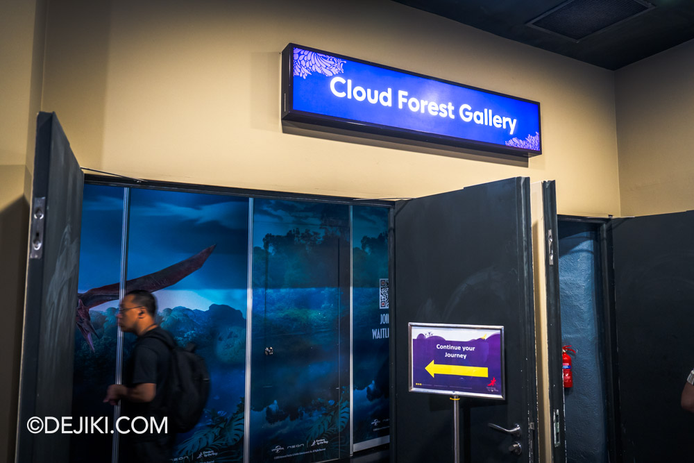 Gardens by the Bay Cloud Forest featuring Jurassic World The Experience sneak peek Cloud Forest Gallery