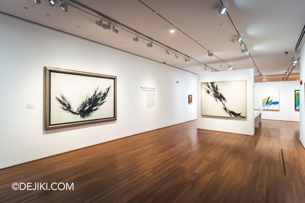 National Gallery Singapore Fernando Zobel Order is Essential 12 Movement that includes its own contradiction gallery overview
