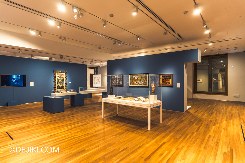 National Gallery Singapore Fernando Zobel Order is Essential 6 Thin lines against a field of colour gallery overview