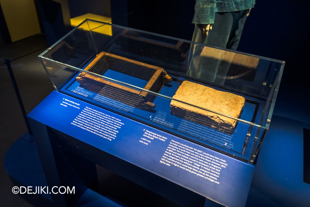 Once Upon a Tide at National Museum of Singapore 18 Chapter Four Flows of People Brick Making