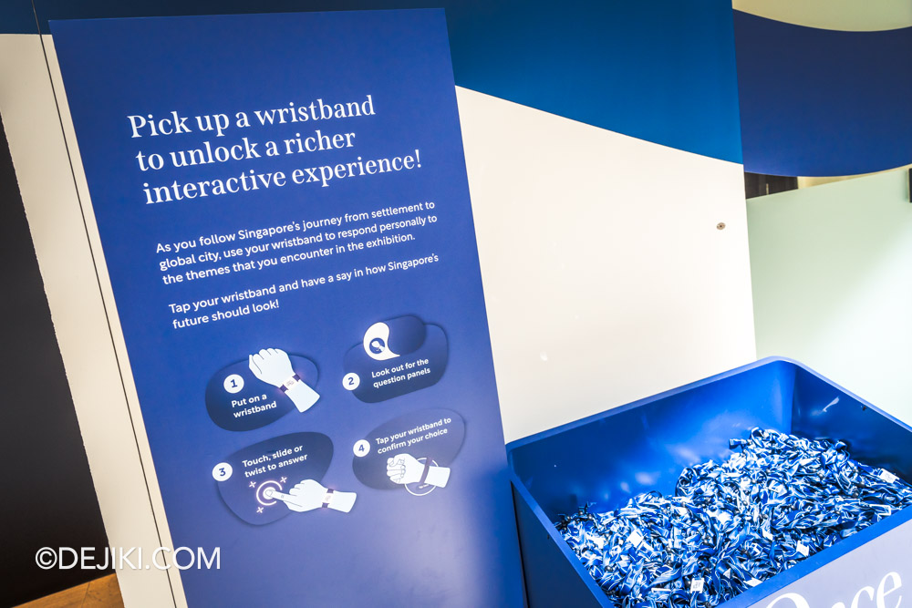 Once Upon a Tide at National Museum of Singapore 2 Museum Interactives wristband