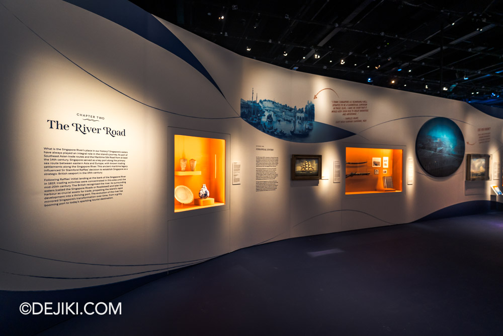 Once Upon a Tide at National Museum of Singapore 5 Chapter Two The River Road overview