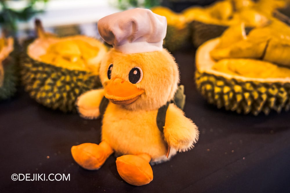 All Hail The King Durian Fest 2025 at Resorts World Sentosa Exclusive Dian Xiao Er Durian Duck Plushie Souvenir