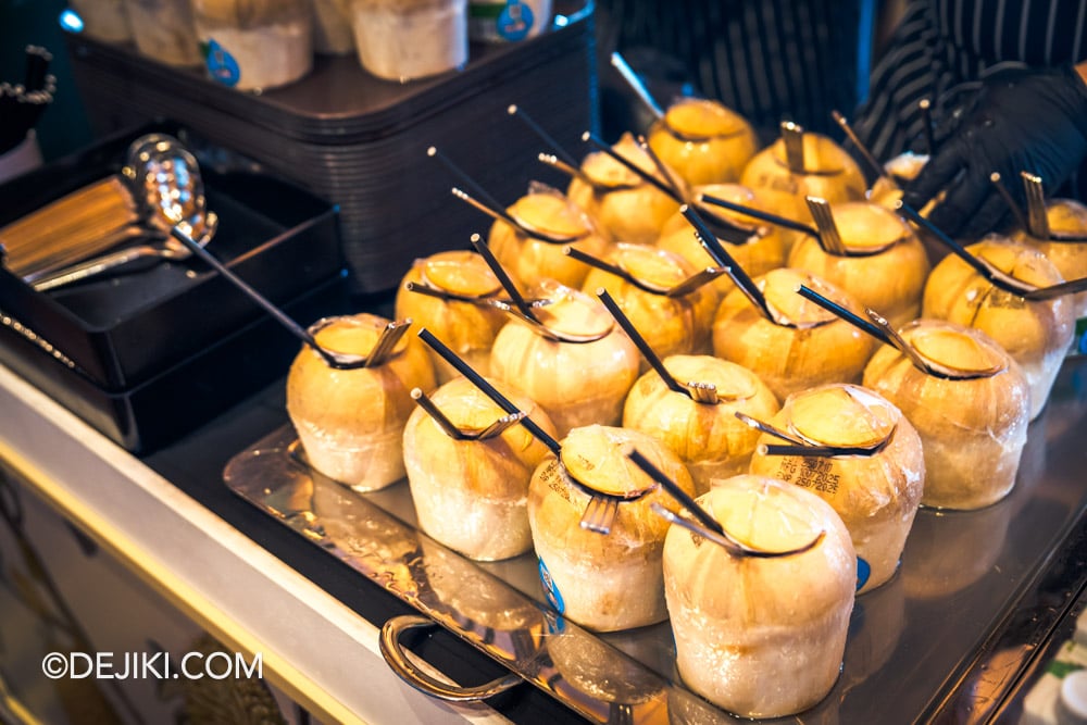All Hail The King Durian Fest 2025 at Resorts World Sentosa Refreshing Coconuts