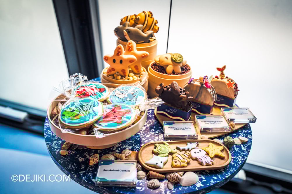 RWS Singapore Oceanarium Photo Tour 5 Spirit of Exploration Explorers Nook themed food