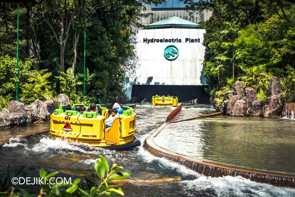 Universal Studios Singapore 2025 Summer Park Update Jurassic Park Rapids Adventure closed for refurbishment