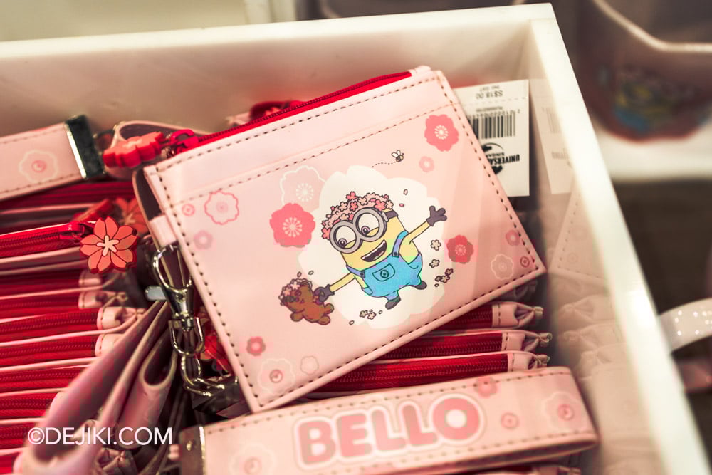 Universal Studios Singapore 2025 Summer Park Update Merchandise News Minion Sakura collection pouch