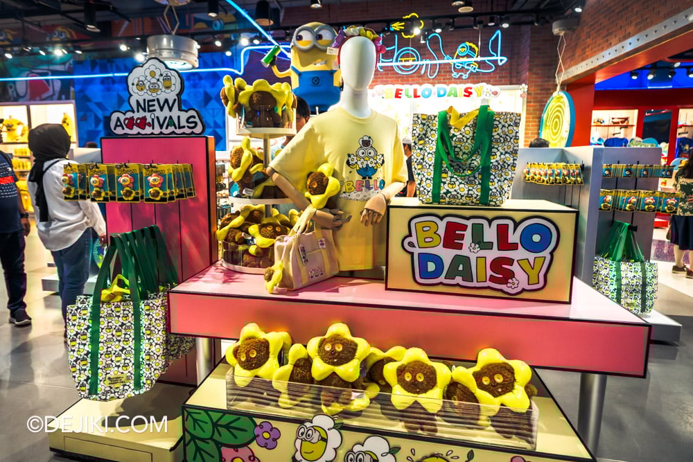 Universal Studios Singapore 2025 Summer Park Update Merchandise News Minions Bello Daisy collection