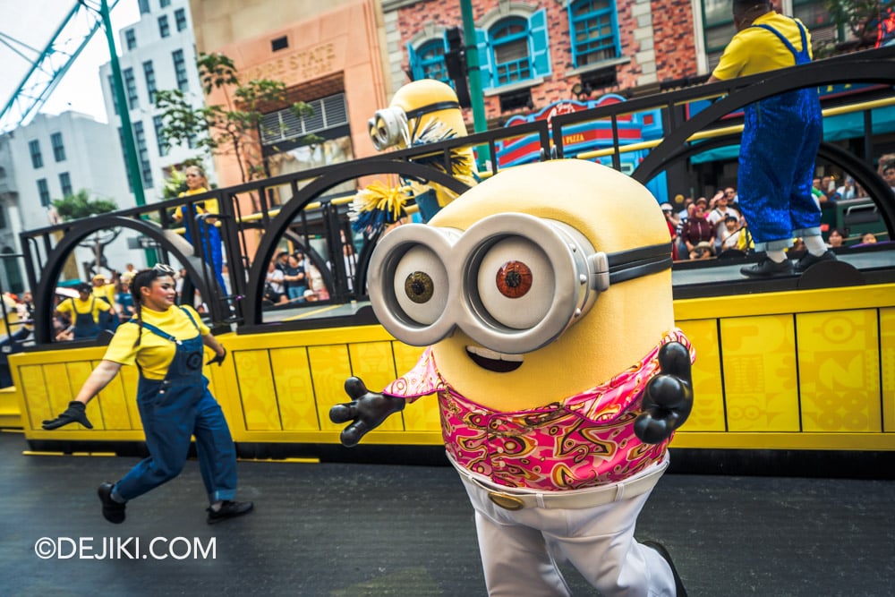 Universal Studios Singapore 2025 Summer Park Update Minions Summer Street Party Groovy Bob