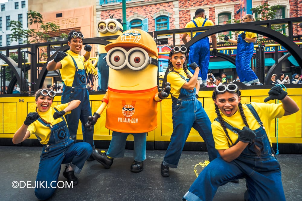 Universal Studios Singapore 2025 Summer Park Update Minions Summer Street Party group