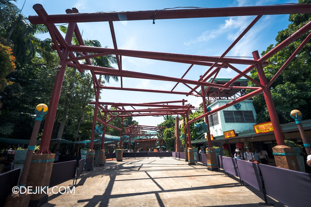 Universal Studios Singapore 2025 Summer Park Update Park Refurbishment Jurassic Park Roof
