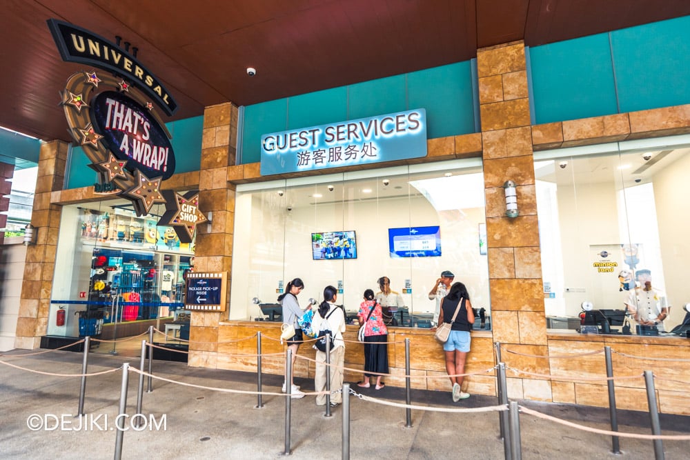 Universal Studios Singapore 2025 Summer Park Update Resort Expansion USS New Guest Services Office