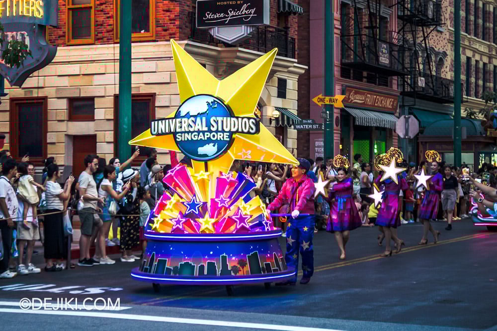 Universal Studios Singapore 2025 Summer Park Update Universal Star Power Parade Opening Unit Stars