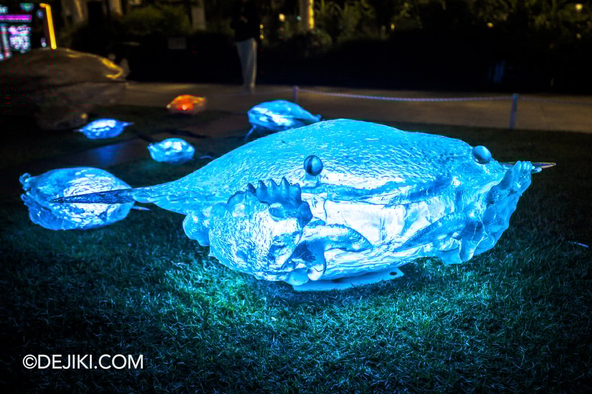 Singapore Night Festival 2025 Night Lights Jiwa Laut by Kai Ting and Boon crab closeup
