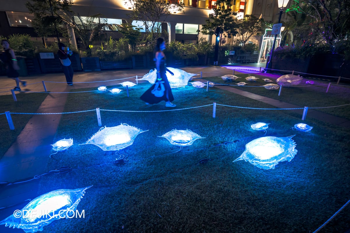 Singapore Night Festival 2025 Night Lights Jiwa Laut by Kai Ting and Boon wide