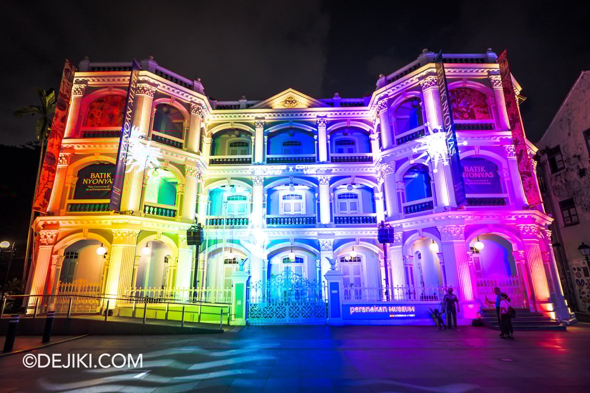 Singapore Night Festival 2025 Night Lights Peranakan Museum Paradise Island programmes