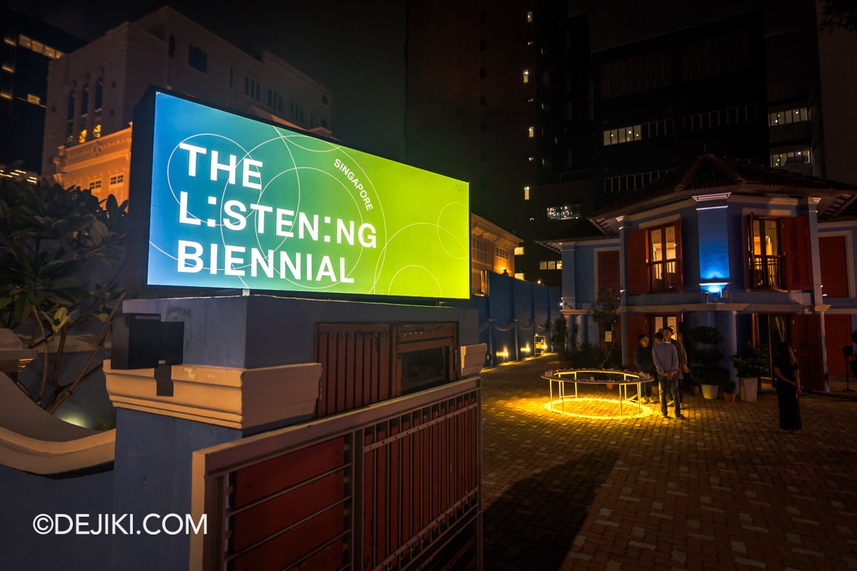 Singapore Night Festival 2025 Partner Programmes The Listening Biennial at 42 Waterloo Street