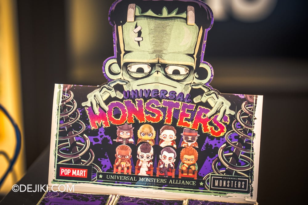 USS Halloween Horror Nights 13 Before Dark by Dejiki HHN13 merch Universal Monsters Alliance Pop Mart blindbox designs