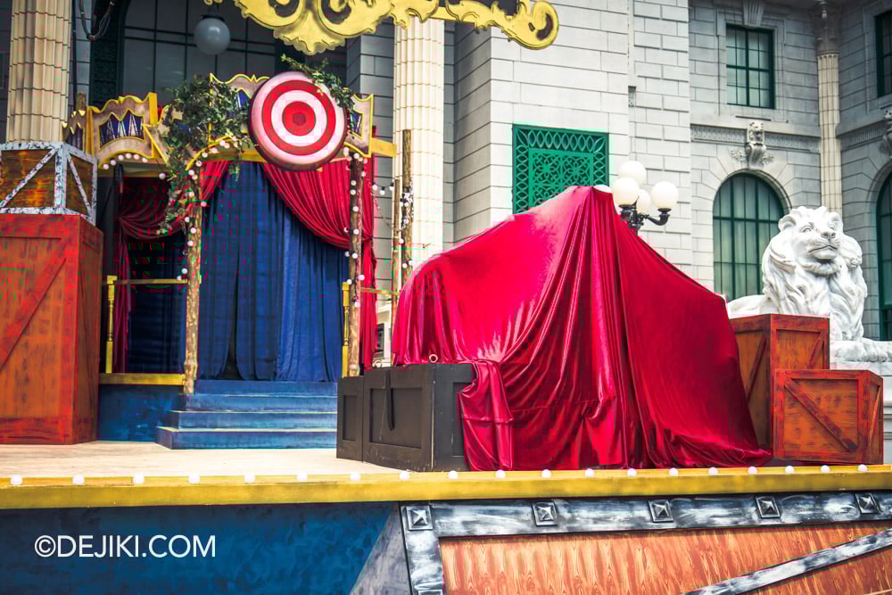 USS Halloween Horror Nights 13 Before Dark by Dejiki The FEARground scare zone stage details