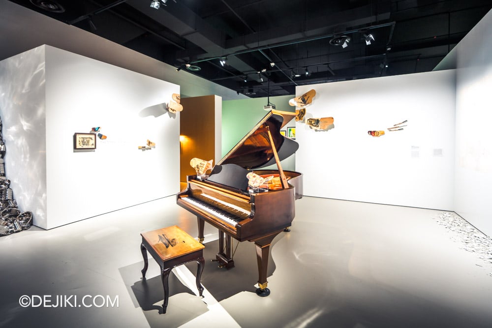 Singapore Art Museum SAM 2025 Talking Objects exhibition Interacting with Mang Emo plus Mag himo Grand Piano Project Third Movement by Alwin Reamillo overview