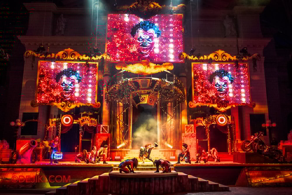 USS Halloween Horror Nights 13 Review by Dejiki Dare or Die LIVE show 1 full cast wide