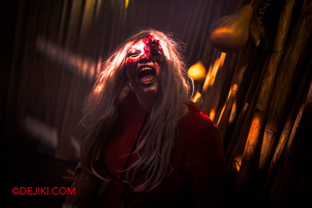 USS Halloween Horror Nights 13 Review by Dejiki Death Whisperer haunted house 4 Chuay Witch Hut
