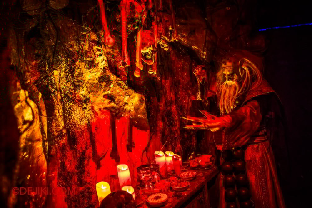 USS Halloween Horror Nights 13 Review by Dejiki Singapores Most Haunted Build to Horror haunted house 8 Dark Rituals Demon Sinseh