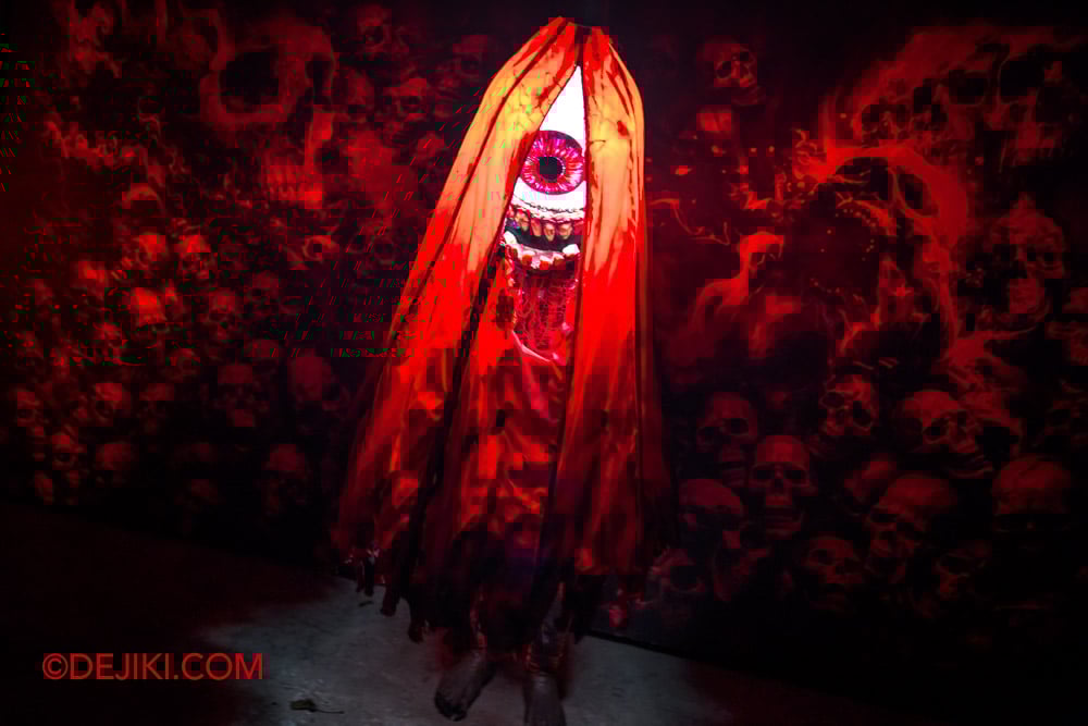 USS Halloween Horror Nights 13 Review by Dejiki The Realm of Yokai 6 Kasa Obake Umbrella ghost