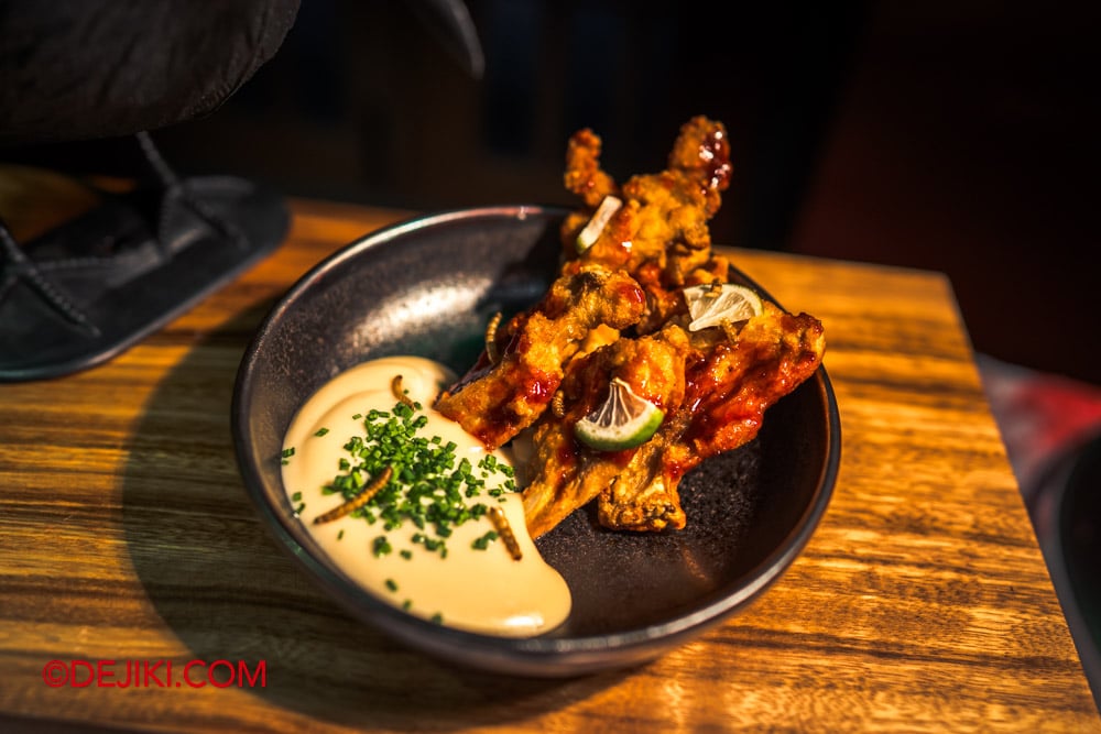 Universal Studio Singapore Halloween Horror Nights 13 Preview Blumhouse Bar food Butchered Ribs
