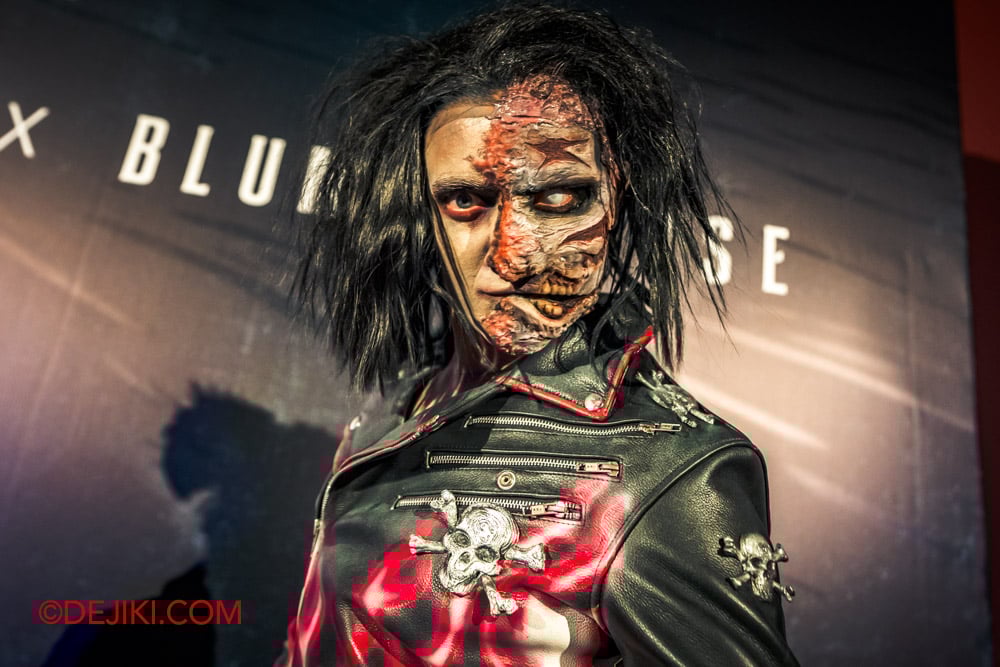 Universal Studio Singapore Halloween Horror Nights 13 Preview Creative Costuming special effects makeup demo Deen completed