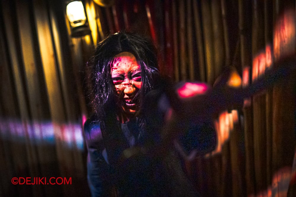 Universal Studio Singapore Halloween Horror Nights 13 Preview Death Whisperer haunted house inside Witch Hut Chuay