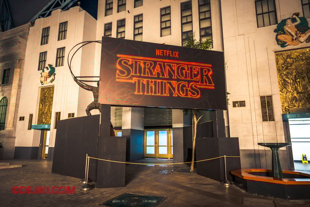 Universal Studio Singapore Halloween Horror Nights 13 Preview Stranger Things haunted house queue entrance