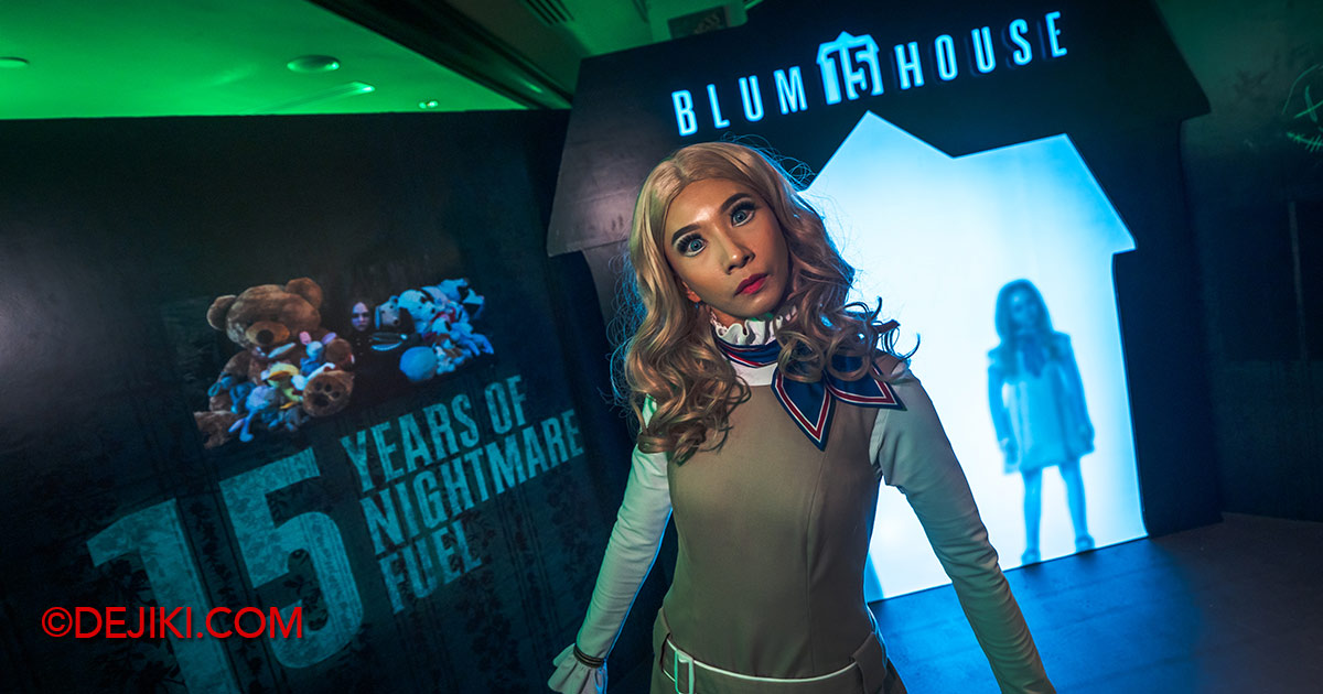 Universal Studios Singapore Halloween Horror Nights 13 2025 HHN13 Preview Blumhouse Bar with M3GAN