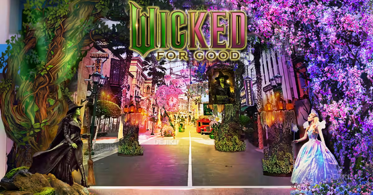 2025 Wicked For Good event at Universal Studios Singapore fb