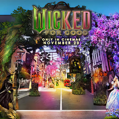 2025 Wicked For Good event at Universal Studios Singapore sq