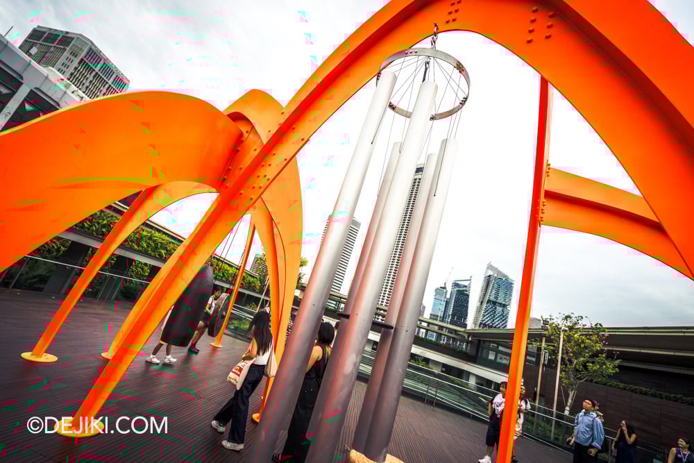 Singapore Biennale 2025 Photo Tour - National Gallery Singapore Ng Teng Fong Roof Garden Gallery - Temple by Tuan Andrew Nguyen closeup Singapore Biennale 2025 Photo Tour National Gallery Singapore Ng Teng Fong Roof Garden Gallery Temple by Tuan Andrew Nguyen closeup