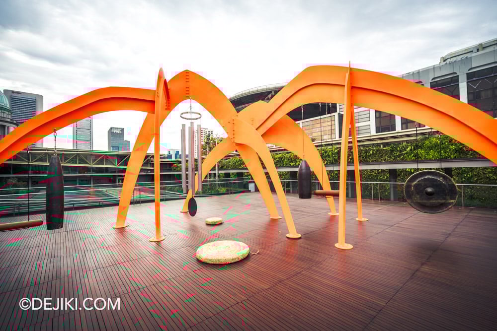 Singapore Biennale 2025 Photo Tour - National Gallery Singapore Ng Teng Fong Roof Garden Gallery - Temple by Tuan Andrew Nguyen wide Singapore Biennale 2025 Photo Tour National Gallery Singapore Ng Teng Fong Roof Garden Gallery Temple by Tuan Andrew Nguyen wide