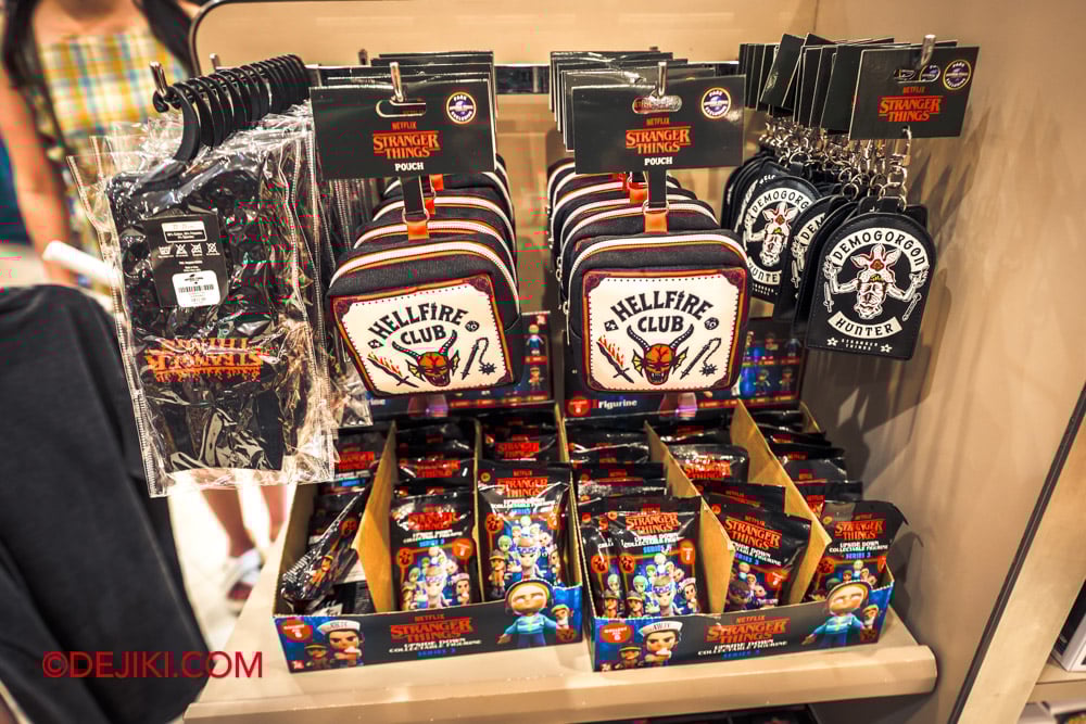 USS Halloween Horror Nights 13 Special Feature Haunted House Tour by Dejiki - 2025 Stranger Things Merchandise at Universal Studios Store Small Accessories Bag Socks and Chain USS Halloween Horror Nights 13 Special Feature Haunted House Tour by Dejiki 2025 Stranger Things Merchandise at Universal Studios Store Small Accessories Bag Socks and Chain