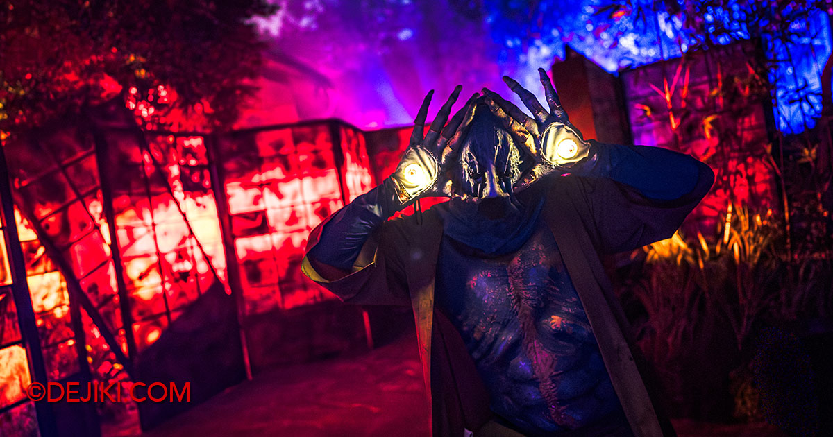 Universal Studios Singapore Halloween Horror Nights 13 2025 HHN13 The Realm of Yokai scare zone fb4