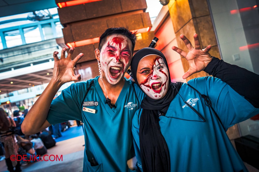 Universal Studios Singapore Halloween Horror Nights 13 USS HHN13 RIP Tour New VIP Reception RIP Guides