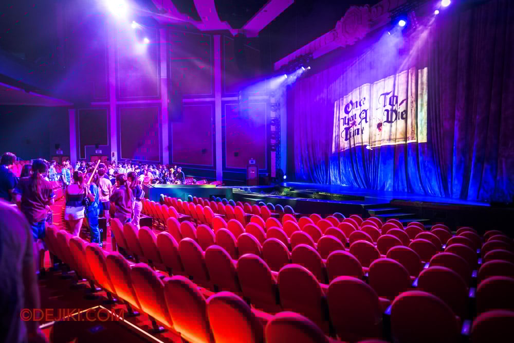 Universal Studios Singapore Halloween Horror Nights 13 USS HHN13 RIP Tour Reserved Seating Area for RIP Tour Guests