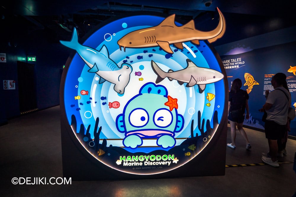 Singapore Oceanarium Hangyodon Marine Discovery event - Installation at Shark Seas area Singapore Oceanarium Hangyodon Marine Discovery event Installation at Shark Seas area