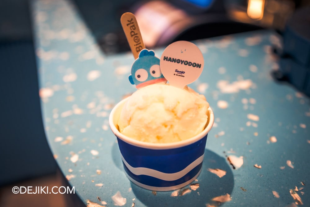 Singapore Oceanarium Hangyodon Marine Discovery event - Themed Treats Gelato with Hangyodon Topper Singapore Oceanarium Hangyodon Marine Discovery event Themed Treats Gelato with Hangyodon Topper