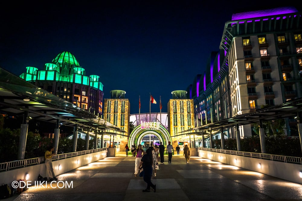 Universal Studios Singapore 2025 Wicked For Good event - Discover Your Good at Sentosa - Entrance to Emerald City Universal Studios Singapore 2025 Wicked For Good event Discover Your Good at Sentosa Entrance to Emerald City