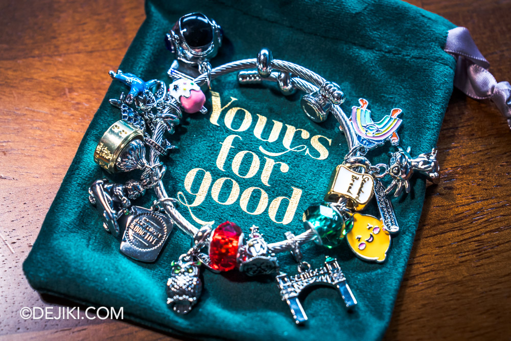 Universal Studios Singapore 2025 Wicked For Good event - Discover Your Good at Sentosa - Yours For Good Bracelet Charms circle Universal Studios Singapore 2025 Wicked For Good event Discover Your Good at Sentosa Yours For Good Bracelet Charms circle